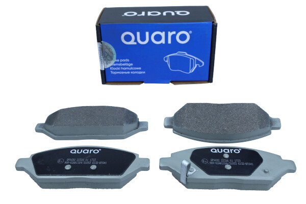 Комплект тормозных колодок, дисковый тормоз - QP0692 QUARO
