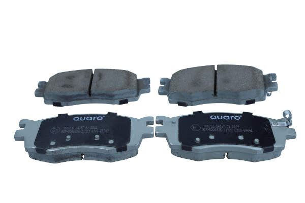 Brake Pad Set, disc brake - QP0726 QUARO