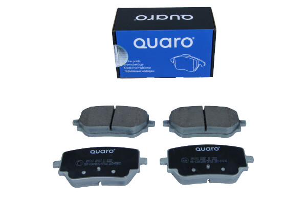 Комплект тормозных колодок, дисковый тормоз - QP0761 QUARO