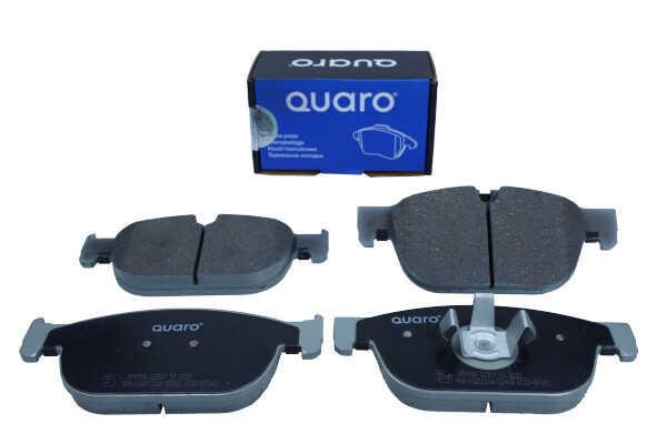 Комплект тормозных колодок, дисковый тормоз - QP0766 QUARO