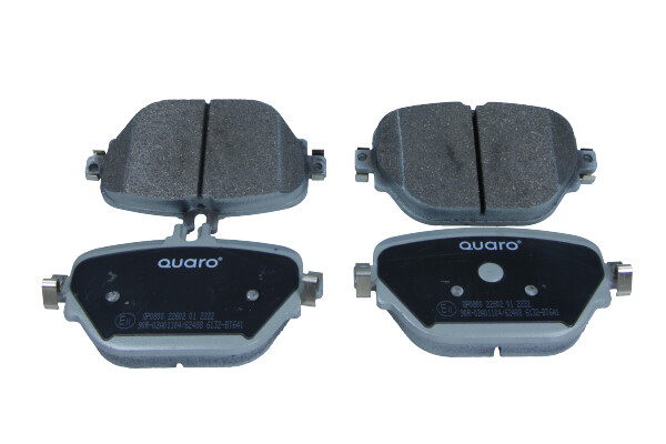 Kit pastiglie freno, Freno a disco - QP0800 QUARO