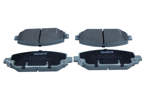 Brake Pad Set, disc brake - QP0815 QUARO