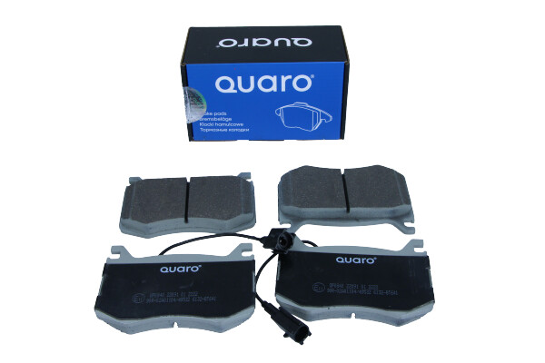 Комплект тормозных колодок, дисковый тормоз - QP0840 QUARO