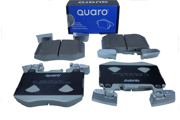 Комплект тормозных колодок, дисковый тормоз - QP0946 QUARO