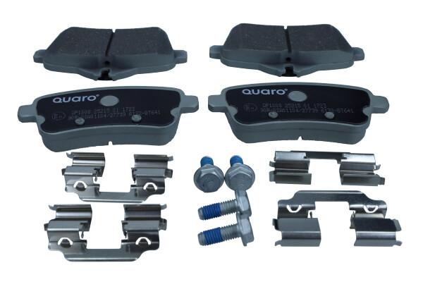 Brake Pad Set, disc brake - QP1008 QUARO