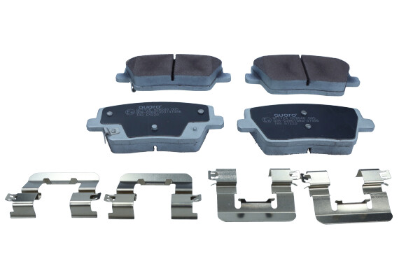 Brake Pad Set, disc brake - QP1124 QUARO