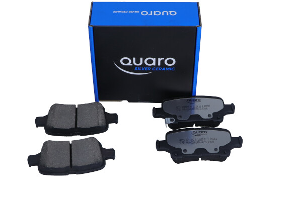 Комплект тормозных колодок, дисковый тормоз - QP1127C QUARO