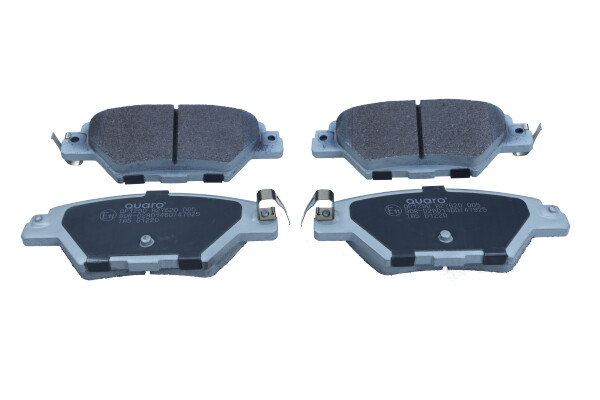 Kit pastiglie freno, Freno a disco - QP1290 QUARO