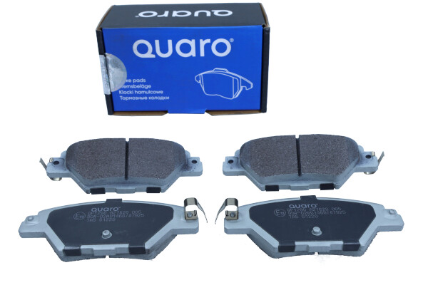 Комплект тормозных колодок, дисковый тормоз - QP1290 QUARO
