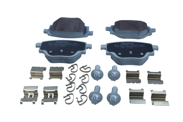 Brake Pad Set, disc brake - QP1388 QUARO