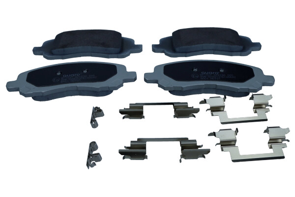 Brake Pad Set, disc brake - QP1437 QUARO