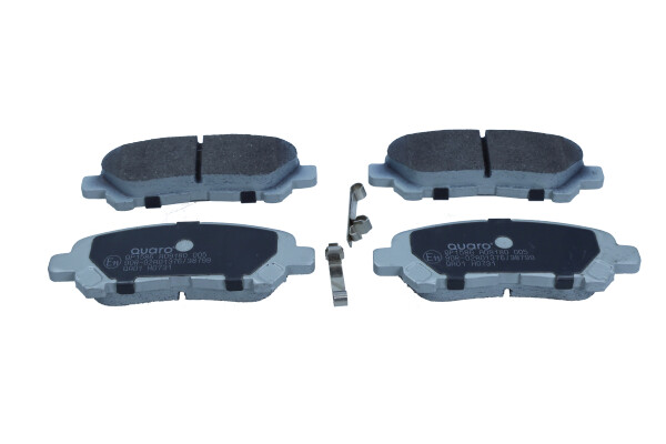 Brake Pad Set, disc brake - QP1586 QUARO