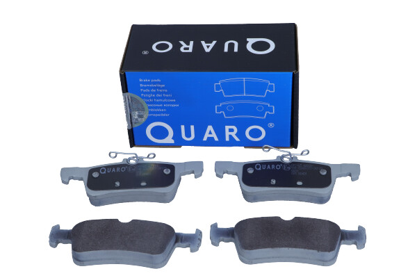 Комплект тормозных колодок, дисковый тормоз - QP2165 QUARO