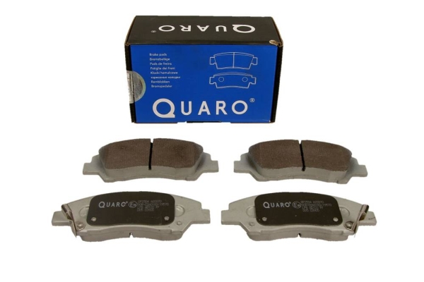Комплект тормозных колодок, дисковый тормоз - QP2504 QUARO