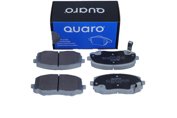 Комплект тормозных колодок, дисковый тормоз - QP2507 QUARO
