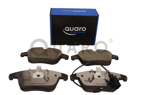 Комплект тормозных колодок, дисковый тормоз - QP2637C QUARO