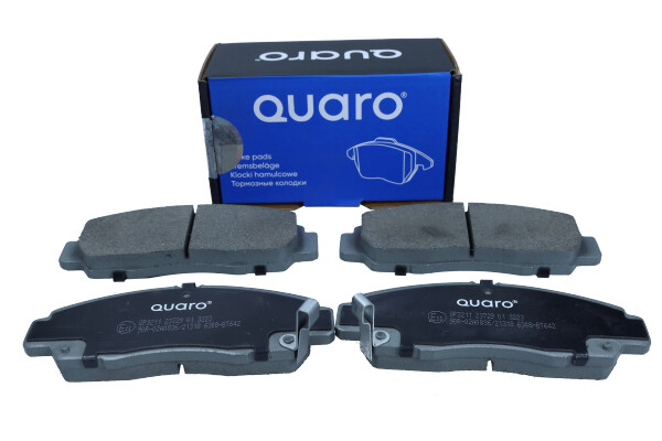 Комплект тормозных колодок, дисковый тормоз - QP3211 QUARO