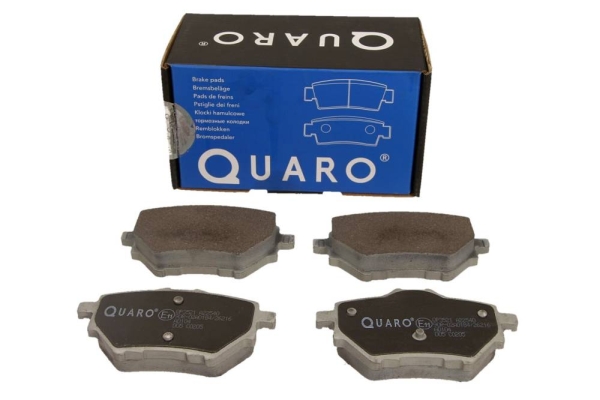 Комплект тормозных колодок, дисковый тормоз - QP3521 QUARO