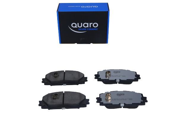 Комплект тормозных колодок, дисковый тормоз - QP3706C QUARO
