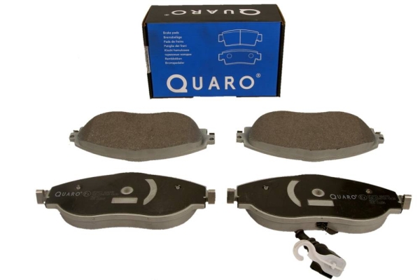 Комплект тормозных колодок, дисковый тормоз - QP3973 QUARO