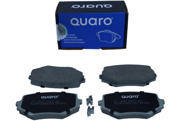 Комплект тормозных колодок, дисковый тормоз - QP4402 QUARO