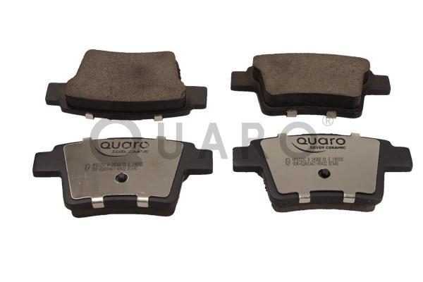 stabdžių trinkelių rinkinys, diskinis stabdys - QP6121C QUARO