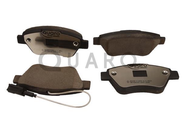 stabdžių trinkelių rinkinys, diskinis stabdys - QP6350C QUARO