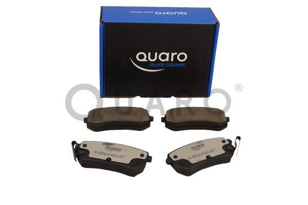 Комплект тормозных колодок, дисковый тормоз - QP6655C QUARO
