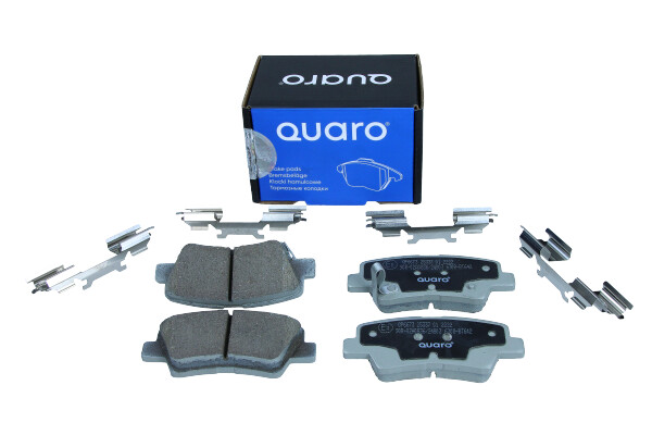 Комплект тормозных колодок, дисковый тормоз - QP6673 QUARO