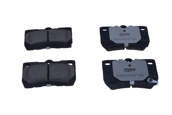 Brake Pad Set, disc brake - QP7125C QUARO