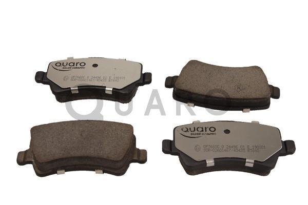 stabdžių trinkelių rinkinys, diskinis stabdys - QP7660C QUARO