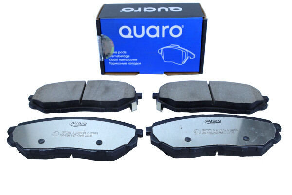 Комплект тормозных колодок, дисковый тормоз - QP7701C QUARO