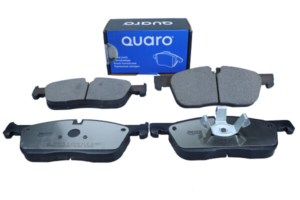 Комплект тормозных колодок, дисковый тормоз - QP8007C QUARO