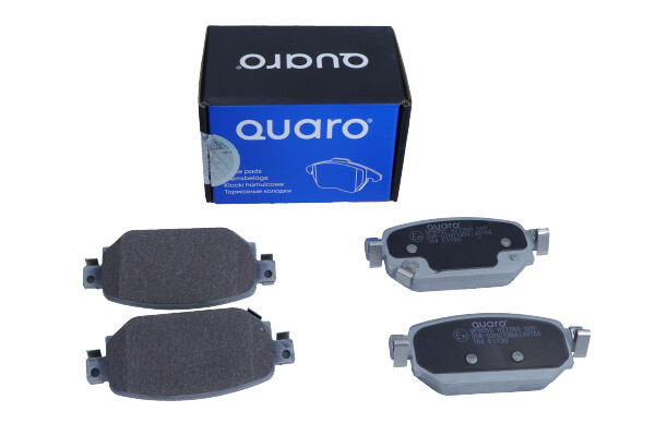 Комплект тормозных колодок, дисковый тормоз - QP8050 QUARO