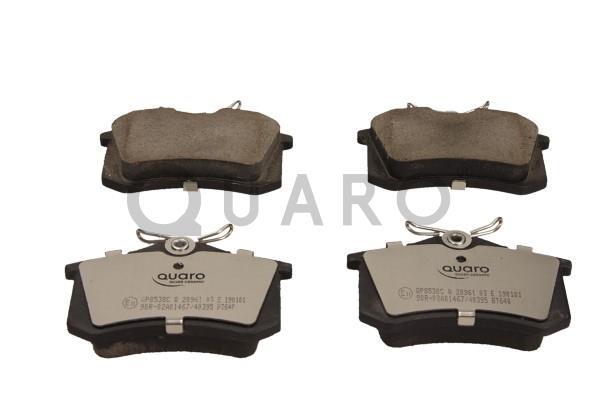 stabdžių trinkelių rinkinys, diskinis stabdys - QP8538C QUARO