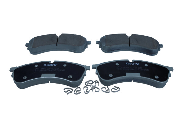 Brake Pad Set, disc brake - QP8577 QUARO
