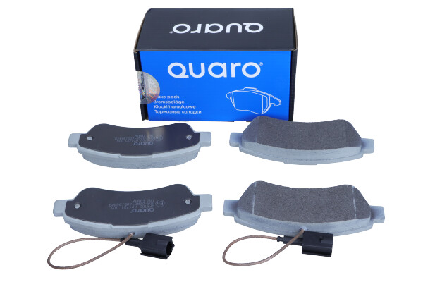 Комплект тормозных колодок, дисковый тормоз - QP8769 QUARO