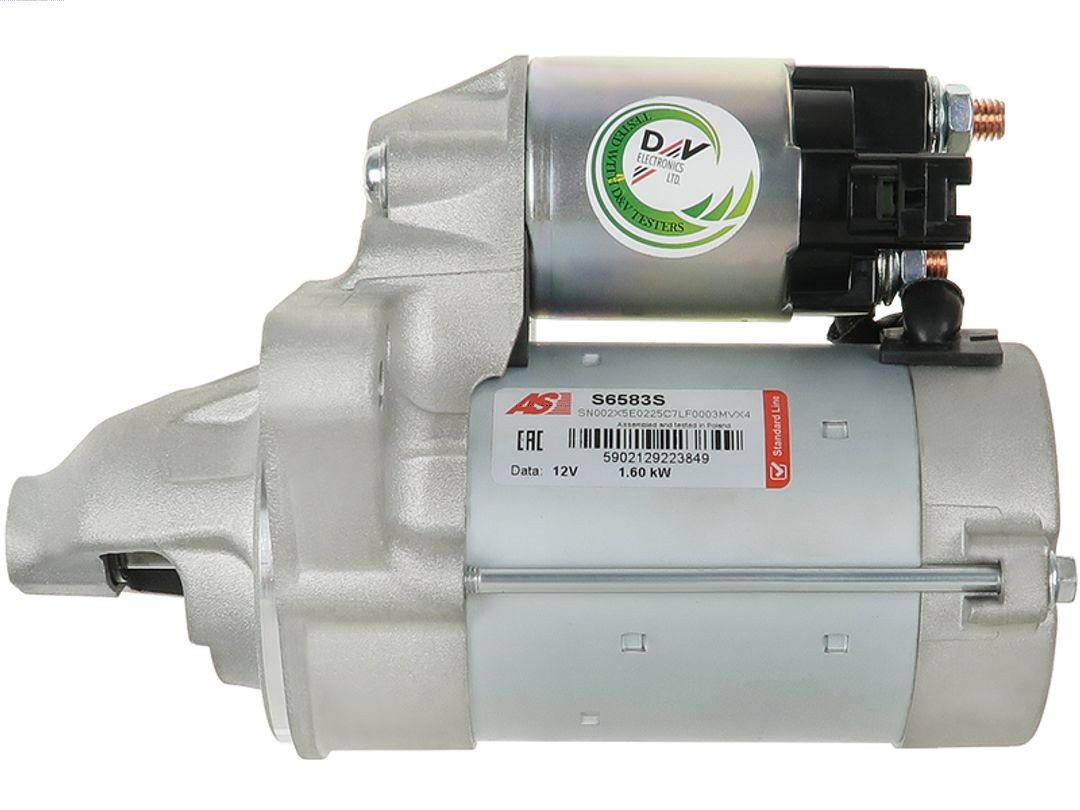 Motorino d'avviamento - S0037 AS-PL