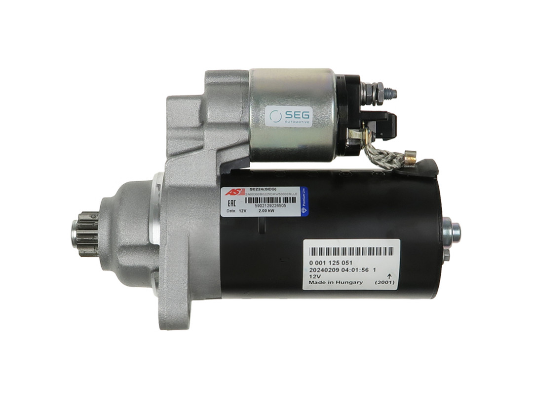 Solenoid Switch, starter - SS6007 AS-PL