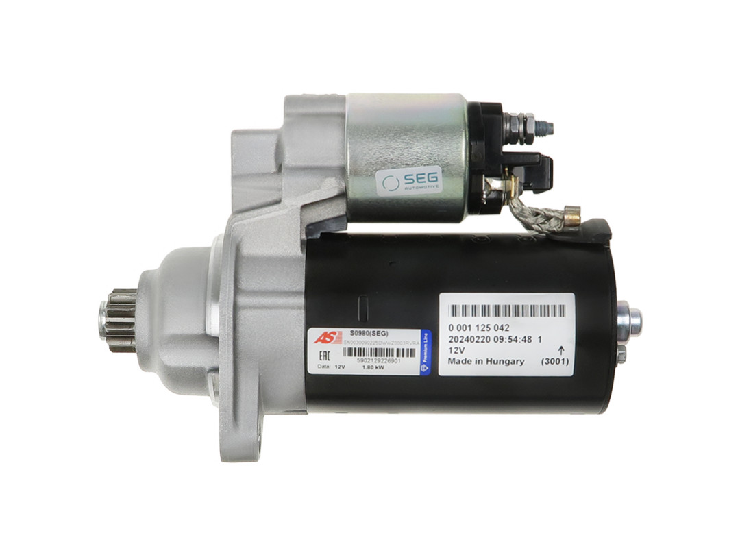 Solenoid Switch, starter - SS6004 AS-PL