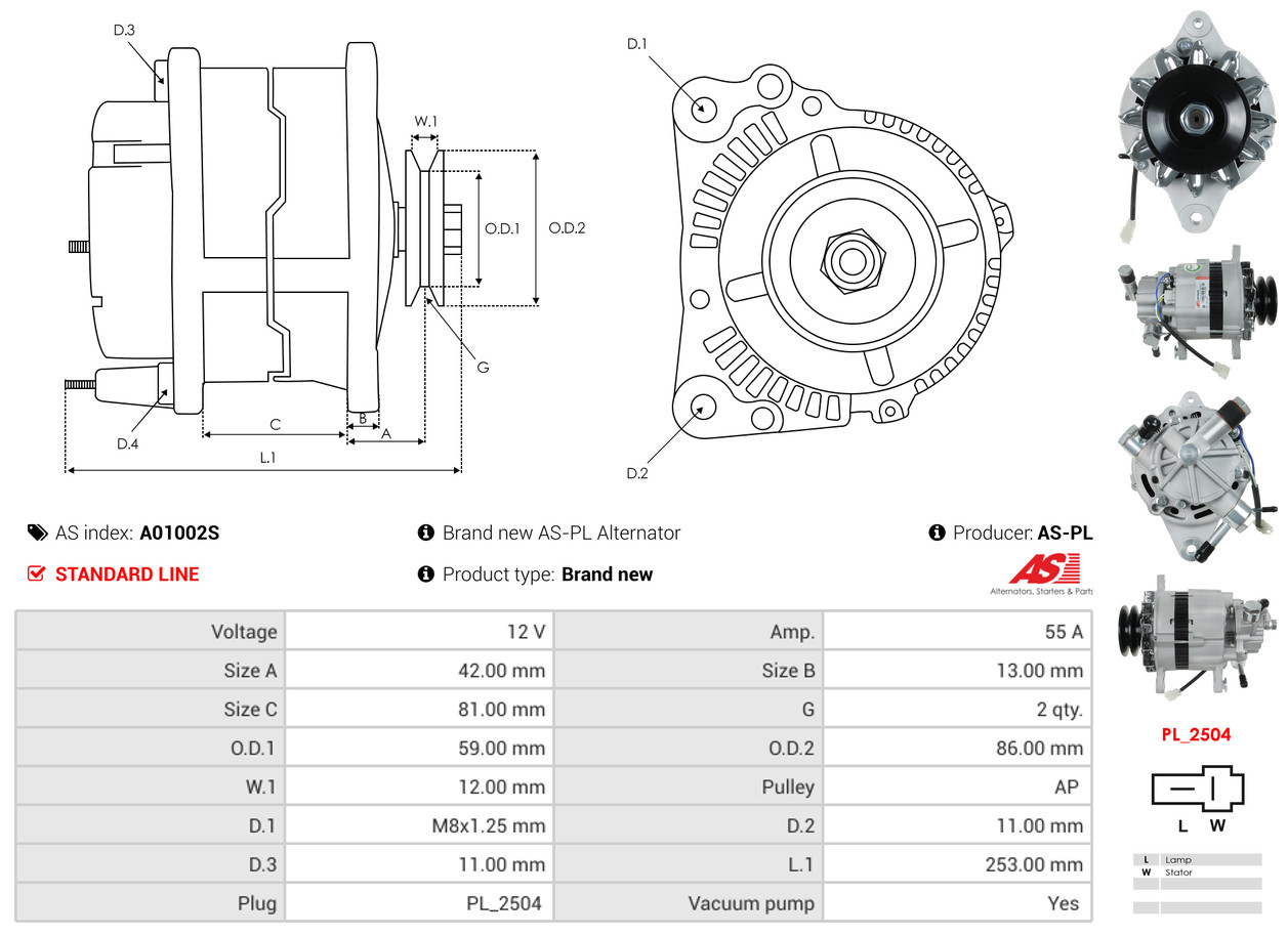 Starter - S0043 AS-PL
