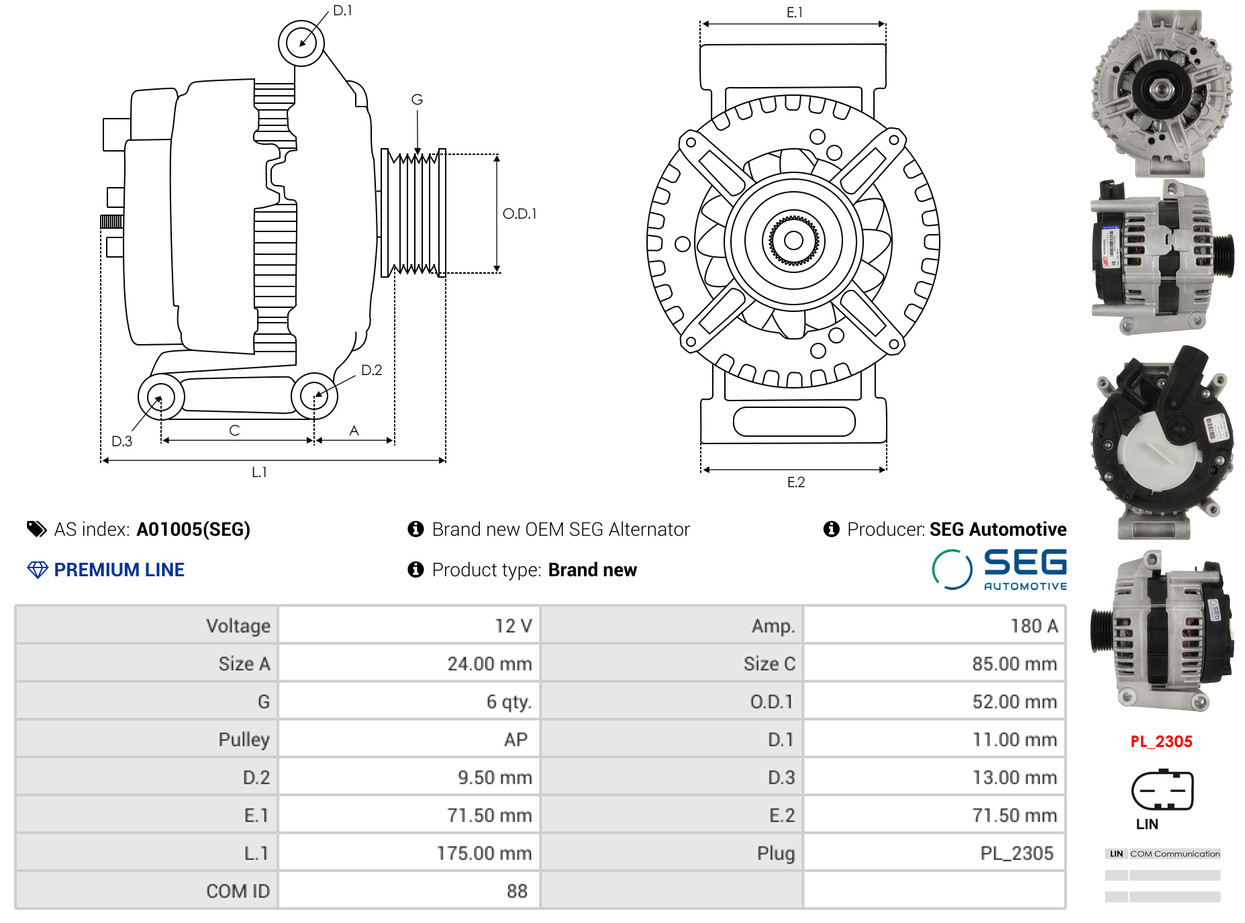 Starter - S4020 AS-PL