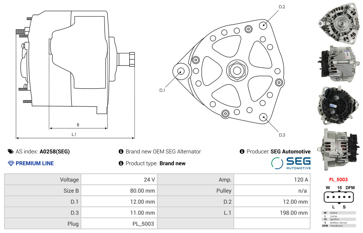 Freewheel Gear, starter - SD0066 AS-PL