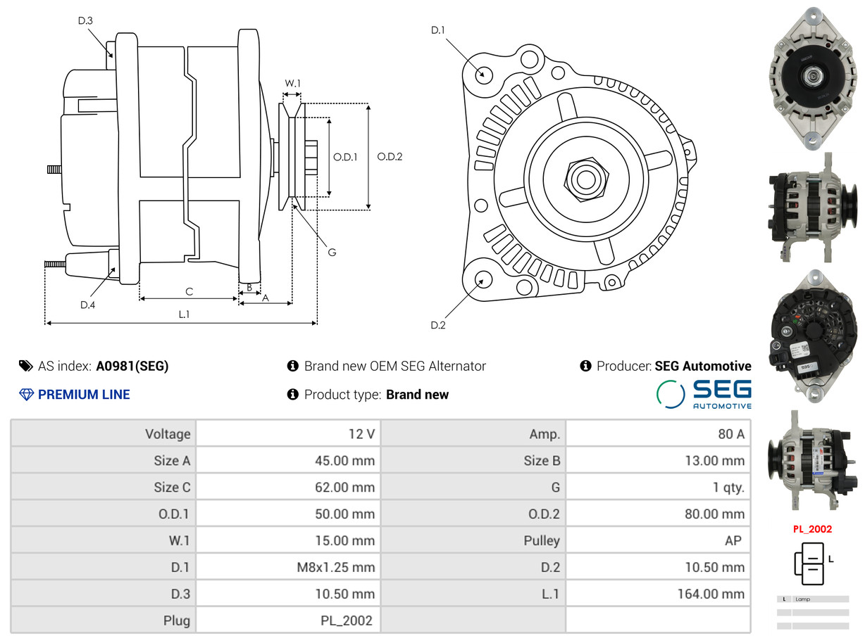 Freewheel Gear, starter - SD0094 AS-PL
