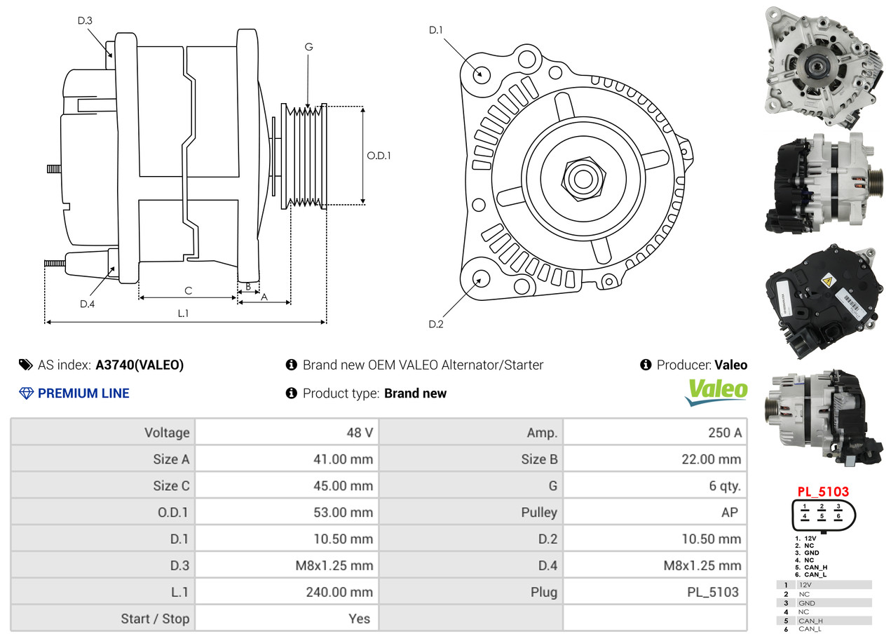 Starter - S3004 AS-PL