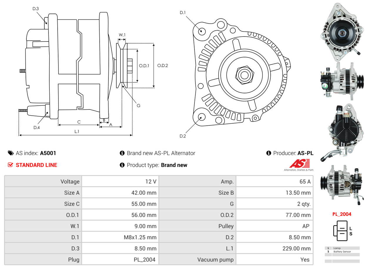 Starter - S3267S AS-PL