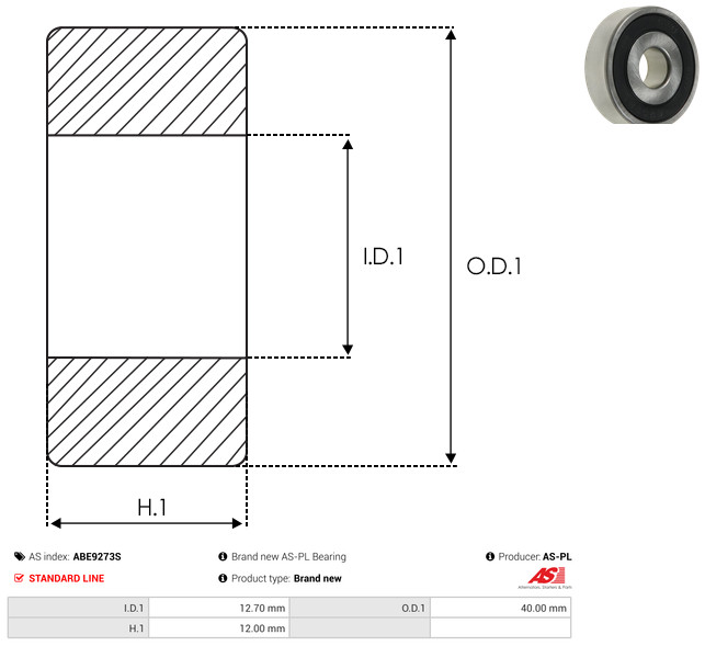 Alternatore - A0135 AS-PL