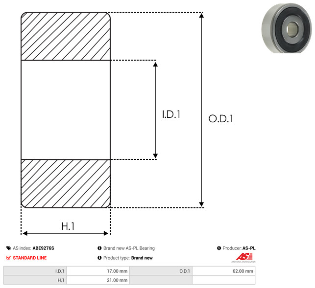 starteris - S5025 AS-PL