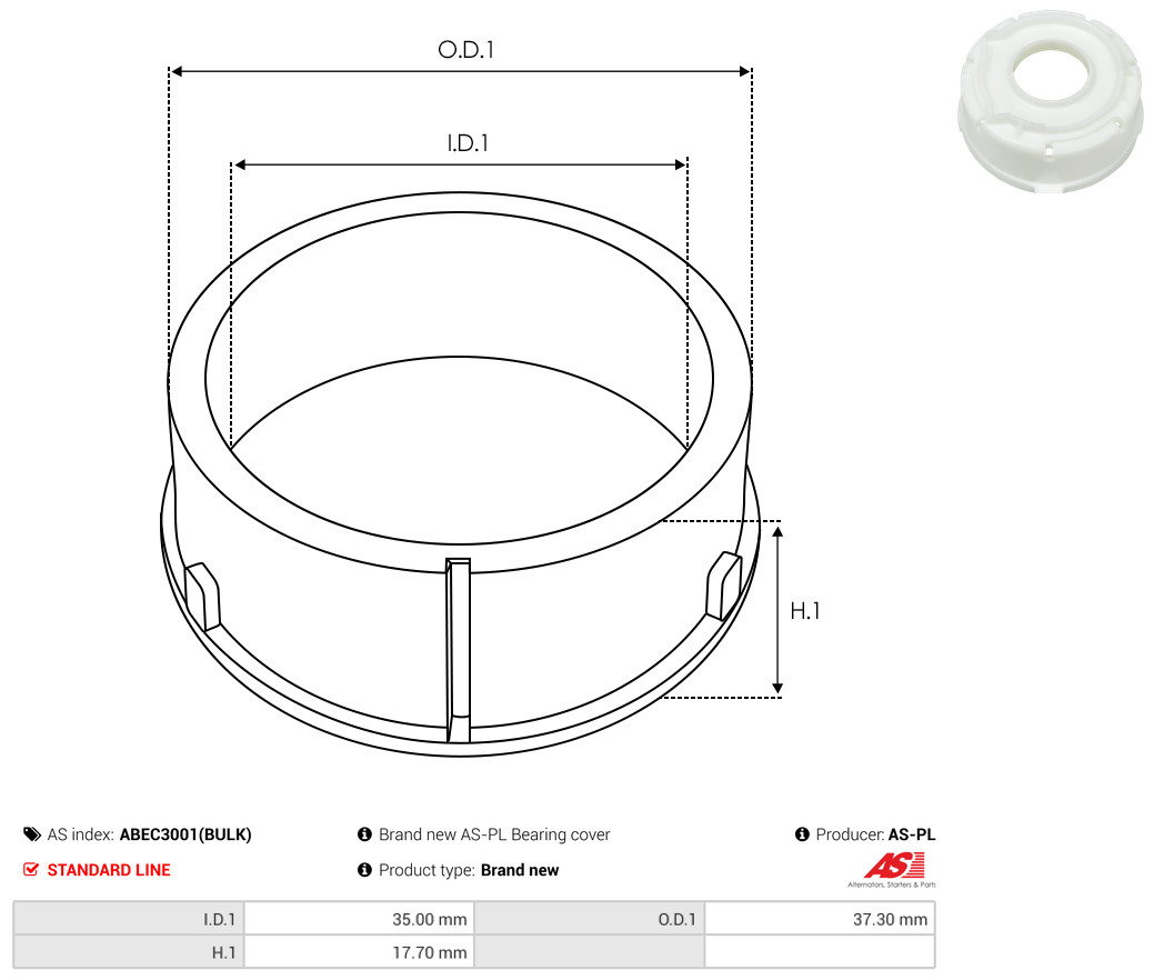 Starter - S0064 AS-PL