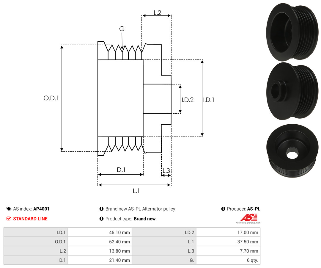 Generator - A9480S AS-PL